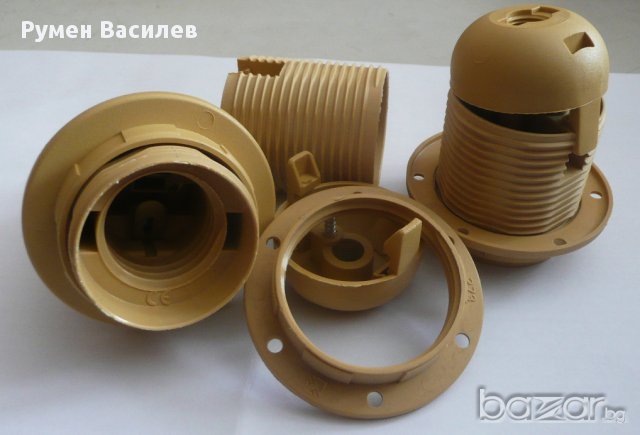 италиански ринг фасунги ARDITI 81S Е27 светло-кафяви