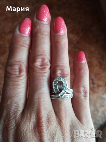 Пръстен от сребро проба 925 