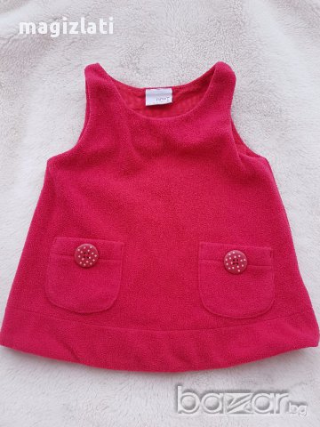 Поларено сукманче Next 3-6 месеца, снимка 3 - Бебешки рокли - 17116419
