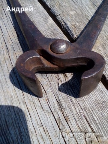 Старинни клещи, снимка 5 - Антикварни и старинни предмети - 18698211
