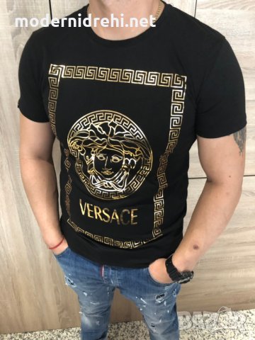 Мъжка тениска Versace код 056 в Тениски в гр. София - ID24481576 — Bazar.bg