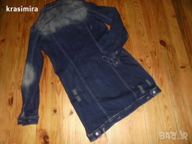 дънково яке-тренч ''Negative''-размер М-Л, снимка 12 - Якета - 22312190