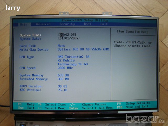 Gateway W350a лаптоп на части, снимка 9 - Части за лаптопи - 8486110
