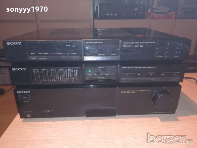 sony-tuner/amplifier/equalizer-made in japan-внос швеицария, снимка 2 - Ресийвъри, усилватели, смесителни пултове - 20487555