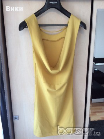 рокля цвят горчица , снимка 3 - Рокли - 15991865
