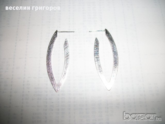 сребърни обеци, снимка 10 - Обеци - 10979988