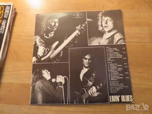 Грамофонна плоча Live Living Blues - изд.80те г. - обичайте и съхранете хубавата музика, снимка 2 - Грамофонни плочи - 25424019
