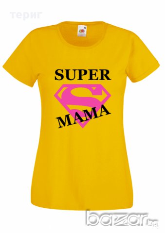 супер мама, снимка 12 - Тениски - 12960338
