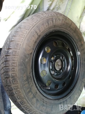 continental-ford escord-гума с джанта