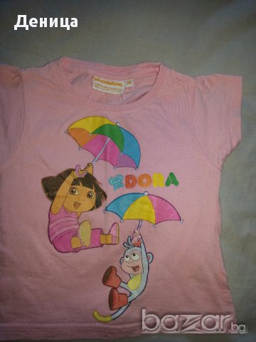 детска блузка с Дора, снимка 1 - Бебешки блузки - 14249018