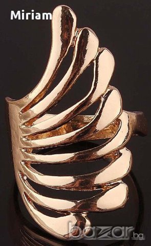 Красив забележителен пръстен от 14k попълнено злато 20 лв.