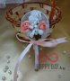 Сватбени бутониери - бутониера за ревер Куфети рози, снимка 1 - Кетъринг - 14769377