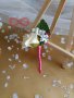 Сватбени бутониери - бутониера за ревер Елена, снимка 1 - Сватбени аксесоари - 14769135