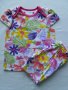 Mothercare лятна пижама на цветя 12-18 месеца