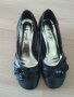 Страхотни черни обувки, снимка 1 - Дамски обувки на ток - 19373534