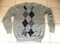 Мъжки пуловер DRESSMAN, 100% памук, размер М, снимка 1 - Пуловери - 16172214