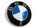 BMW емблема 82мм E36 E46 E34 E39 E60 E65 E38 X3 X5 X6 3 4 5 6 7 8, снимка 1 - Аксесоари и консумативи - 20726454