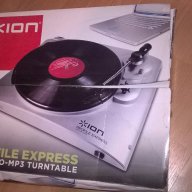 Ion-profile express-vinyl to mp3 turnable-в кашон-внос англия, снимка 9 - Ресийвъри, усилватели, смесителни пултове - 16846216