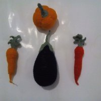 Амигуруми зеленчуци, снимка 1 - Колекции - 19470865