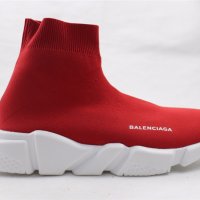 Balenciaga speed trainer red дамски спортни обувки реплика , снимка 2 - Кецове - 19204014