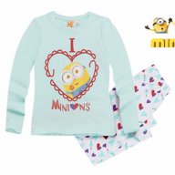 Нова цена! Детска пижама д. р. Minions за 6, 8 и 10 г. за момиче, снимка 3 - Детски пижами - 15903256