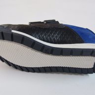 Спортни обувки естествена кожа Понки т.синьо/парламент, снимка 4 - Детски маратонки - 17511536