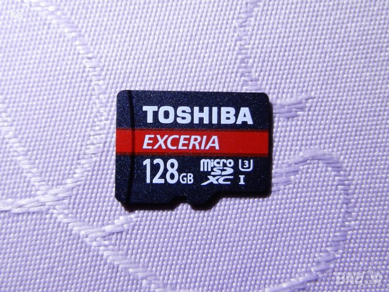 Toshiba Exceria 128 GB microSDXC 90 MB/s 4K U3 карта памет, снимка 1