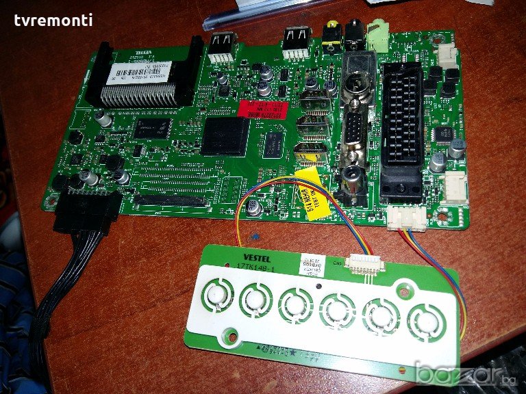Main AV PCB 17MB95S-1 V.1 211212, снимка 1