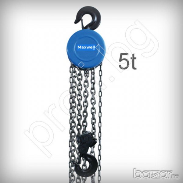 Ръчна лебедка с верига 5 тона, снимка 1