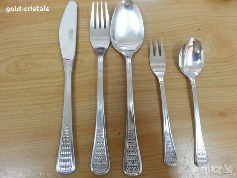 Български прибори за хранене петко денев Габрово Перла , снимка 1