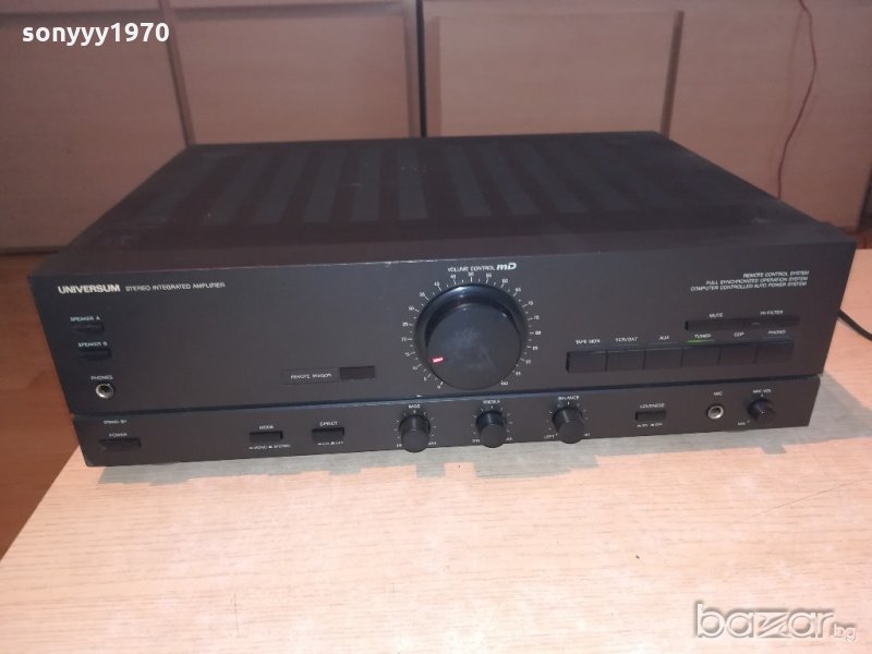universum stereo amplifier-внос швеицария, снимка 1