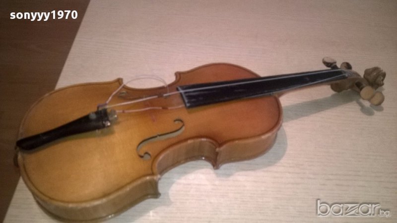 Цигулка за ремонт-реставрация-52х18х7см, снимка 1