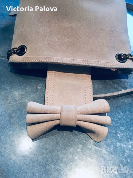 Малка кипра чантичка,ест велур, снимка 1