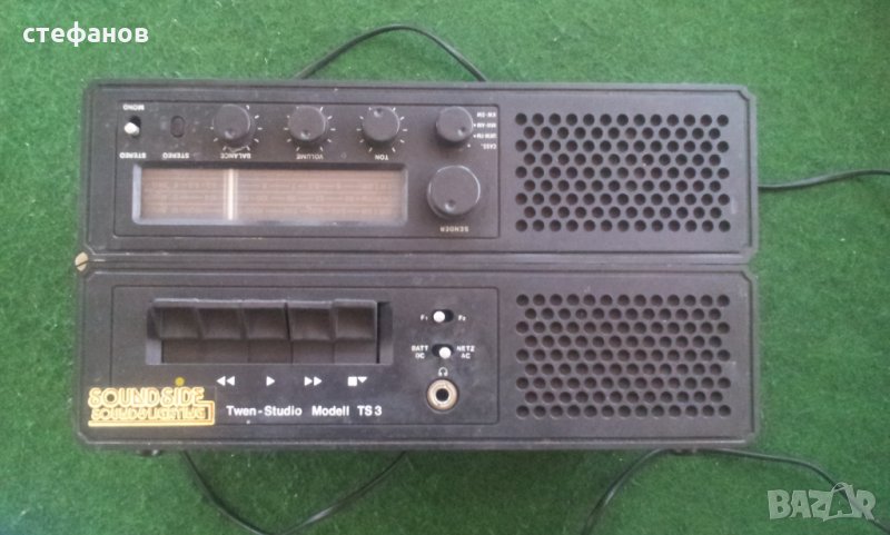 Ретро радио касетофон twen-studio modell t3, снимка 1