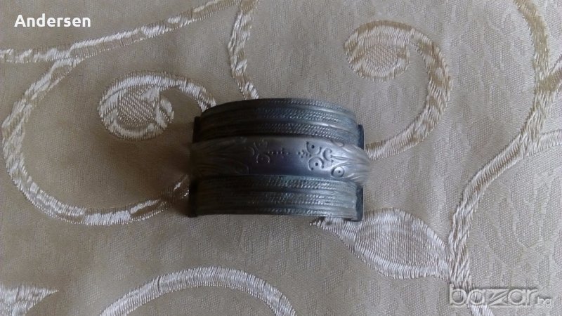 1/2 Сребърна възрожденска гривна, снимка 1