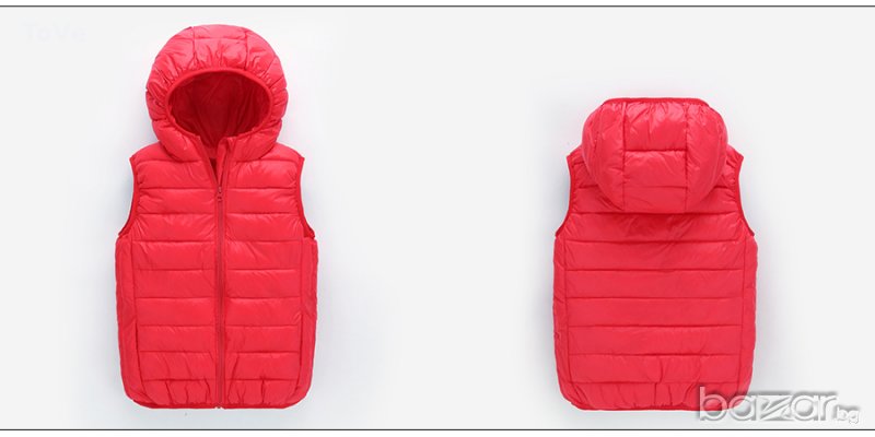Детски елек без ръкави пролет-есен, снимка 1