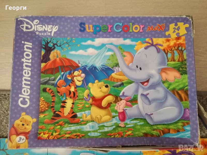 Пъзел Мечо Пух, Super Color Maxi, Clementoni , снимка 1