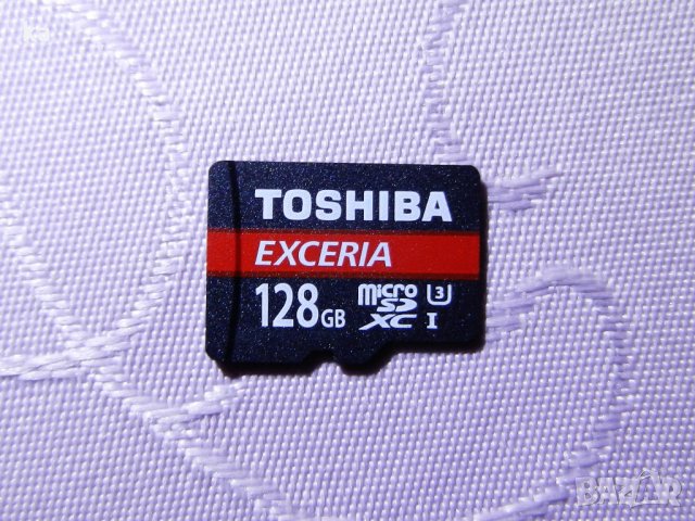 Toshiba Exceria 128 GB microSDXC 90 MB/s 4K U3 карта памет, снимка 1 - Карти памет - 21691074