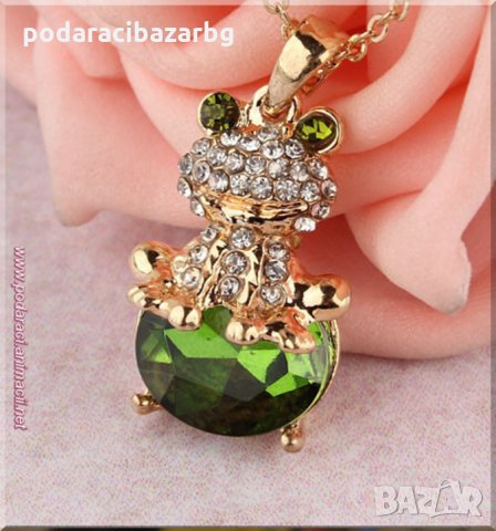 КОЛИЕ- КРИСТАЛНО ЖАБЧЕ   , снимка 1