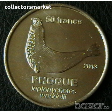 50 франка 2013, Кергелен(Френски Антарктически Територии)