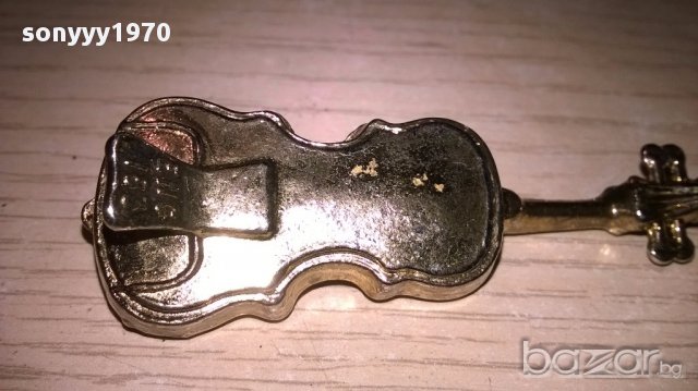 Мини ретро колекция-контрабас-бронз/месинг-7х3х2см-внос швеицария, снимка 10 - Антикварни и старинни предмети - 17528257