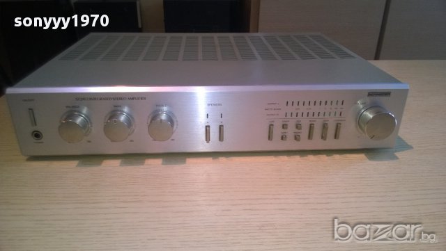 schneider st2452/00-stereo amplifier-made in belgium-внос швеицария, снимка 5 - Ресийвъри, усилватели, смесителни пултове - 11389051