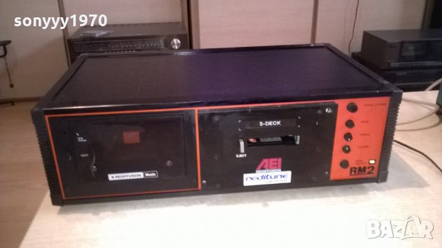 rediffusion music-deck/amplifier-made in england-внос англия, снимка 1 - Ресийвъри, усилватели, смесителни пултове - 24514698