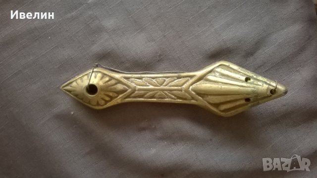 три бронзови апликации,обков