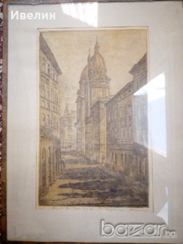 стара руска графика, снимка 2 - Картини - 21244901