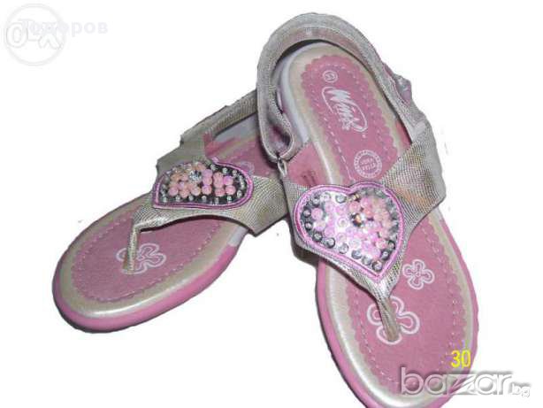 Winx италиански сандалки № 33 НАМАЛЕНИ ! , снимка 1 - Детски сандали и чехли - 13939858