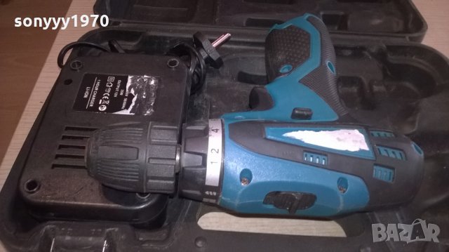 li-ion винтоверт с 2 скорости и куфар-зарядно и батерия, снимка 9 - Винтоверти - 22801373