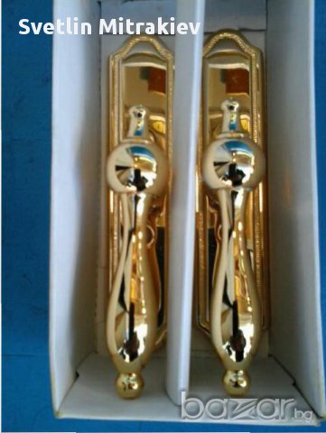 Дръжки за прозорци,месингови.