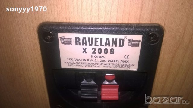 raveland x2008-2бр тонколони, снимка 10 - Тонколони - 19742673