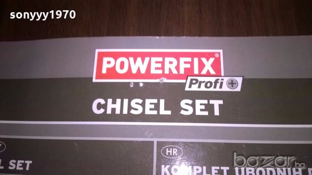 powerfix-хром ванадиеви длета 4бр-немски и висококачествени, снимка 14 - Други инструменти - 19907659